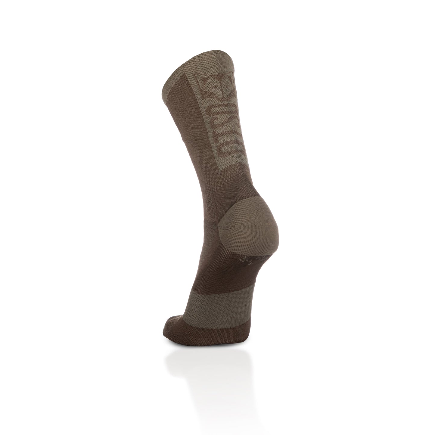 Chaussettes cyclisme hautes - Coffee & Gold