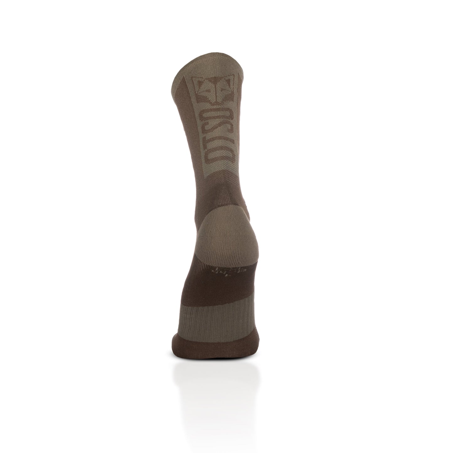 Chaussettes cyclisme hautes - Coffee & Gold