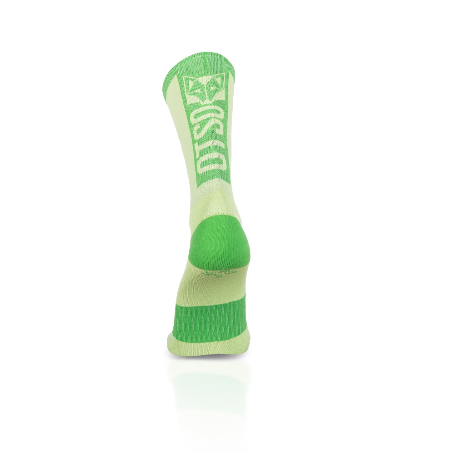 Chaussettes cyclisme hautes - Green Lime & Green Apple