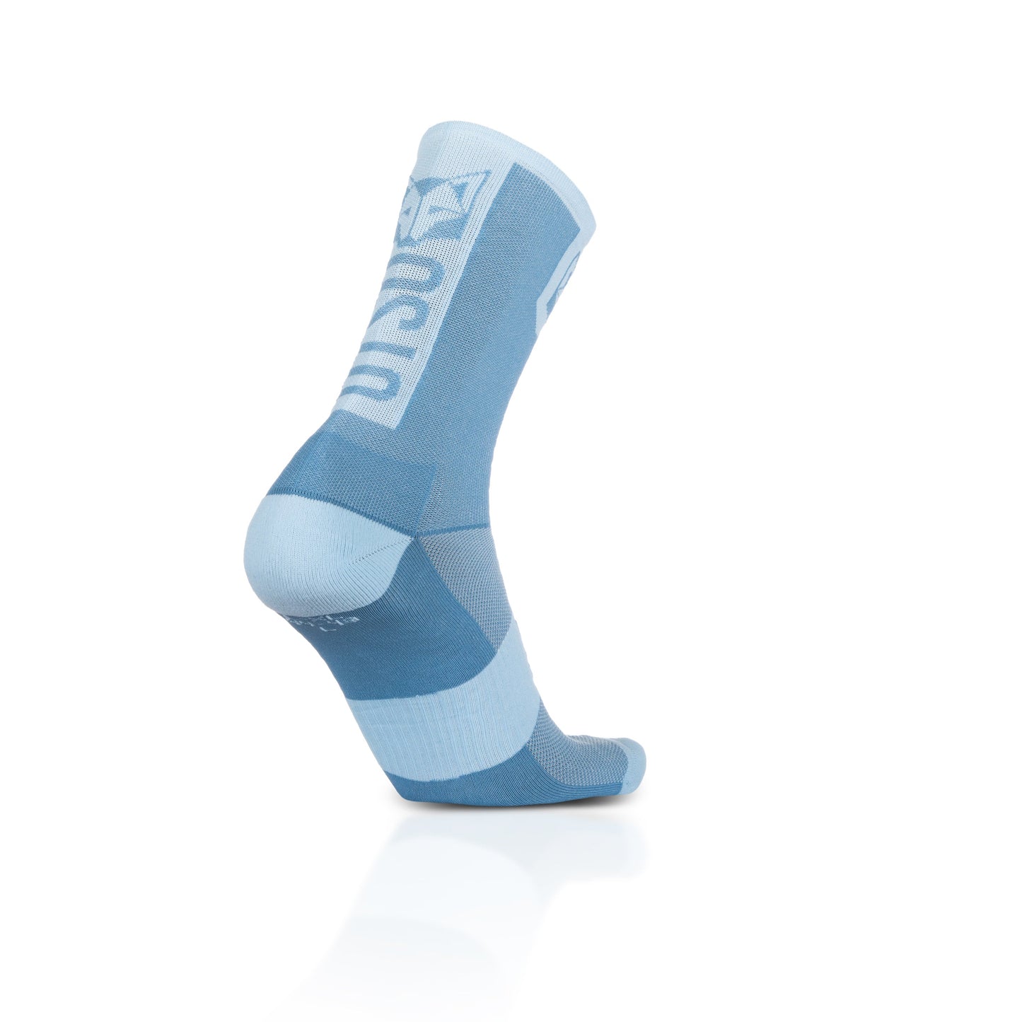 Chaussettes cyclisme hautes - Steel Blue & Turquoise