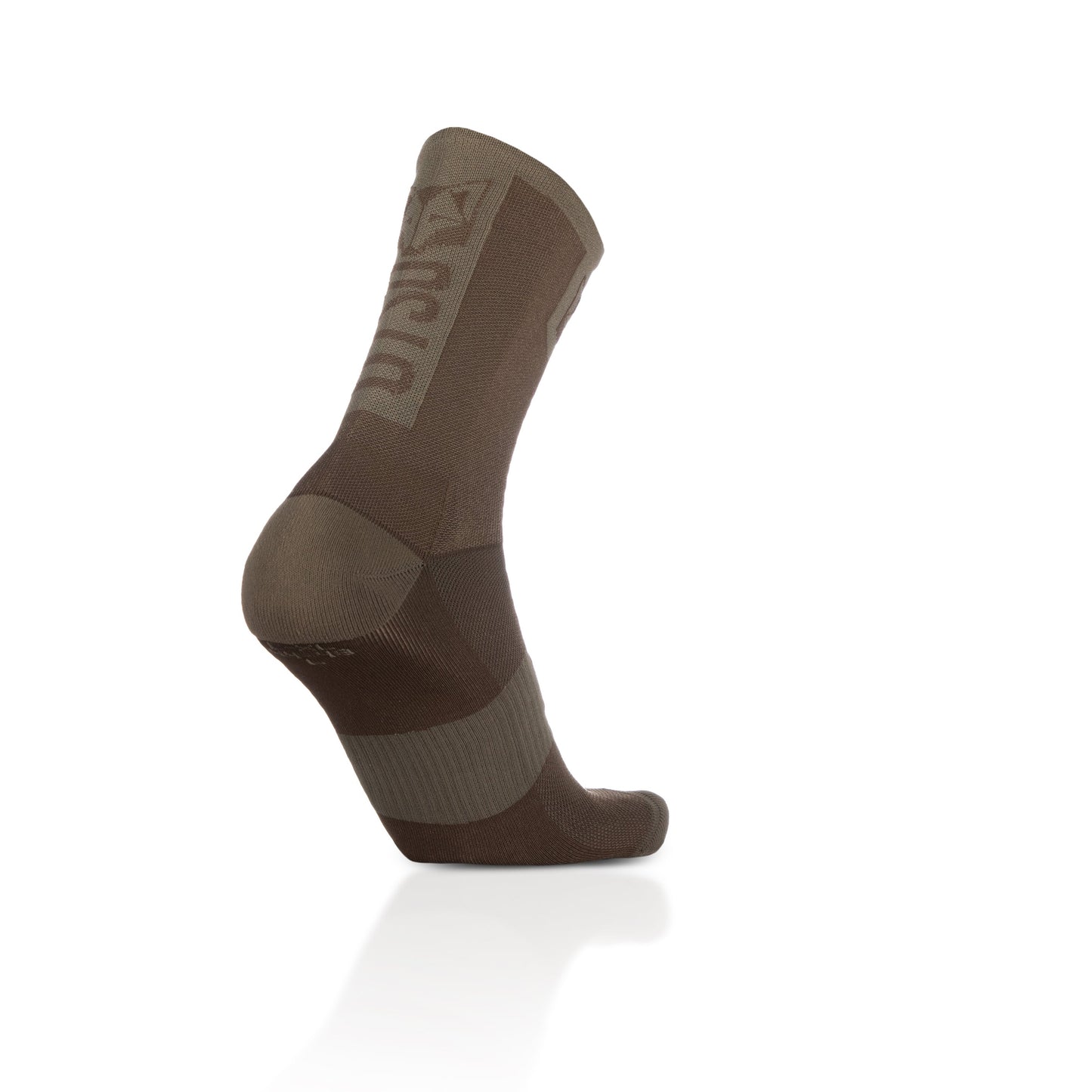 Chaussettes cyclisme hautes - Coffee & Gold
