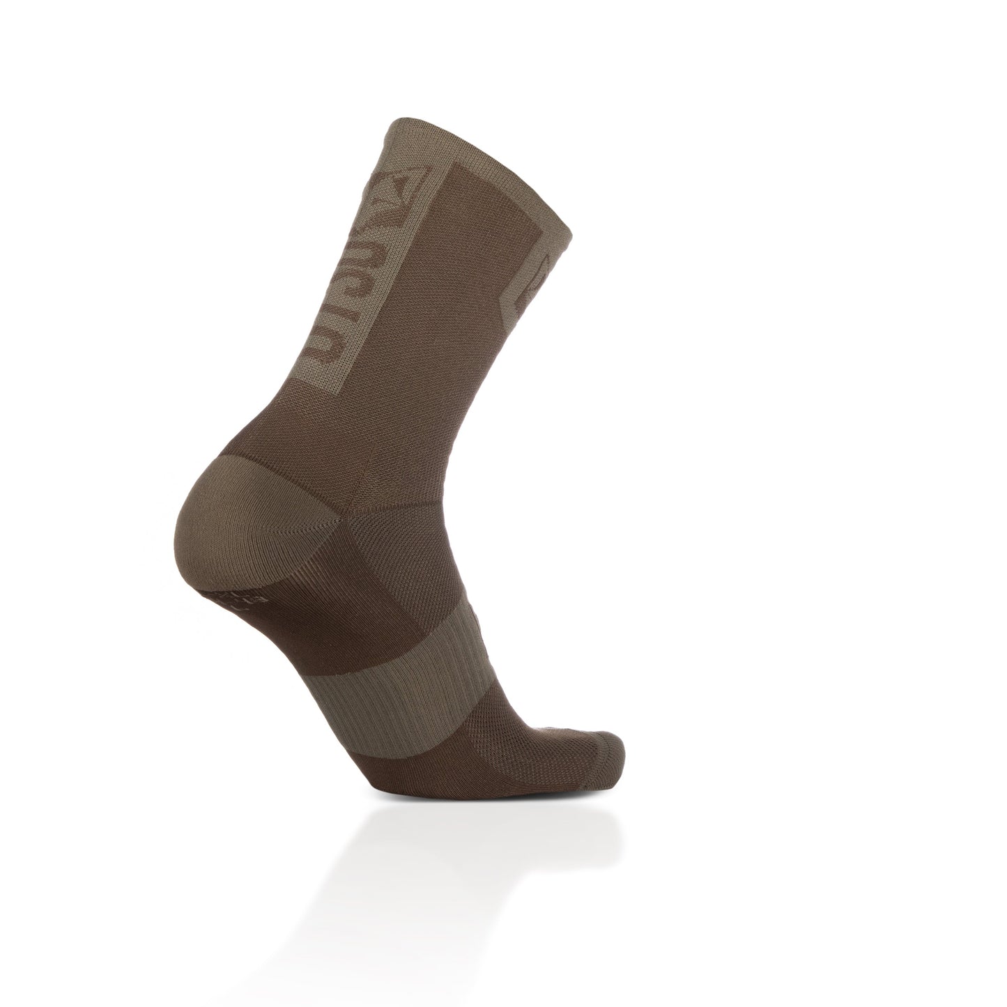 Chaussettes cyclisme hautes - Coffee & Gold