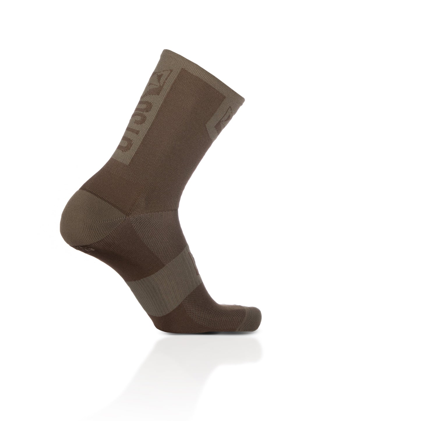Chaussettes cyclisme hautes - Coffee & Gold