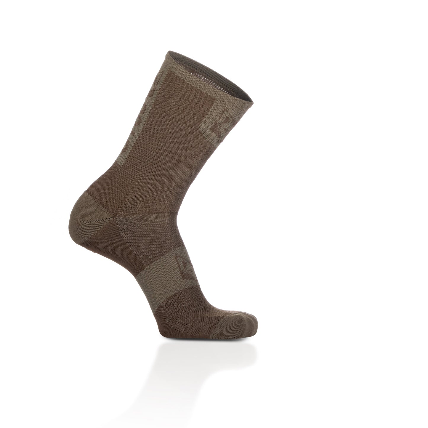 Chaussettes cyclisme hautes - Coffee & Gold