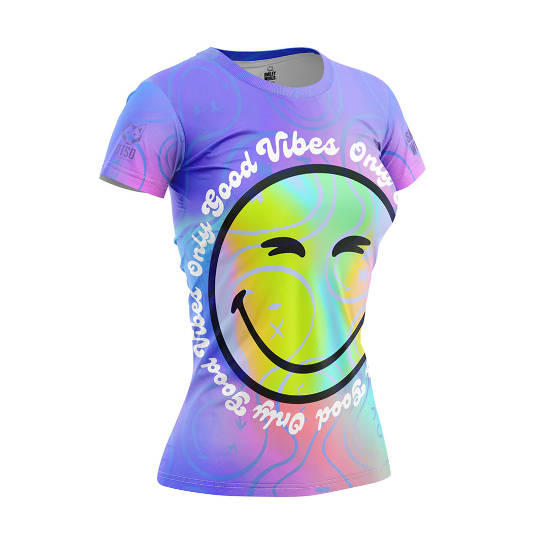 T-shirt Femme manches courtes - SmileyWorld Vibes