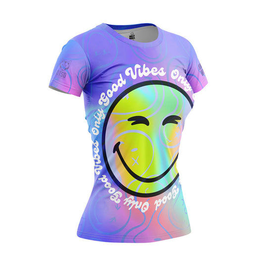 T-shirt Femme manches courtes - SmileyWorld Vibes
