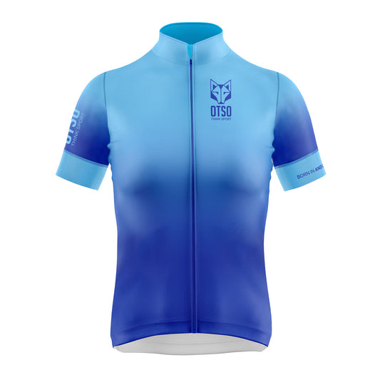 Maillot vélo Femme - Fluo Blue (Outlet)
