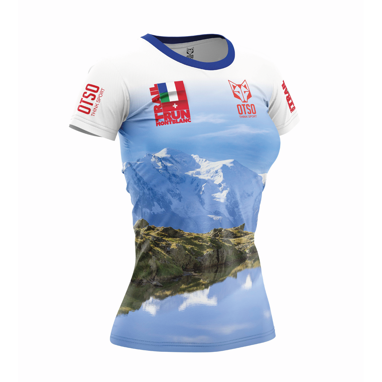 T-shirt Femme manches courtes - Run Trail Montblanc 2024