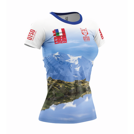 T-shirt Femme manches courtes - Run Trail Montblanc 2024