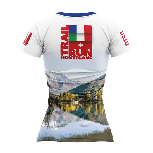 Women's short-sleeve shirt - Montblanc Trail Run 2024