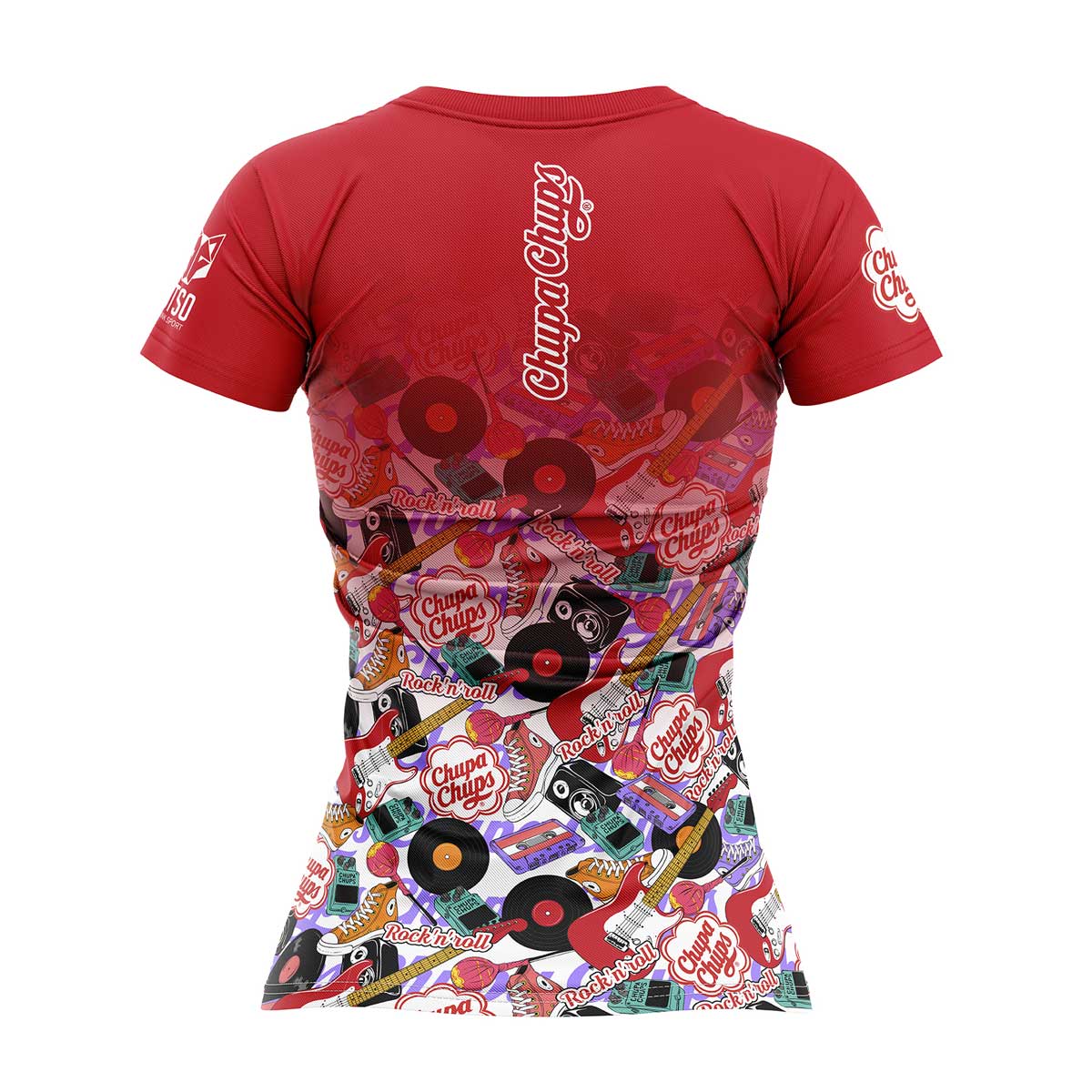 T-shirt Femme manches courtes - Chupa Chups Rock'n'Roll