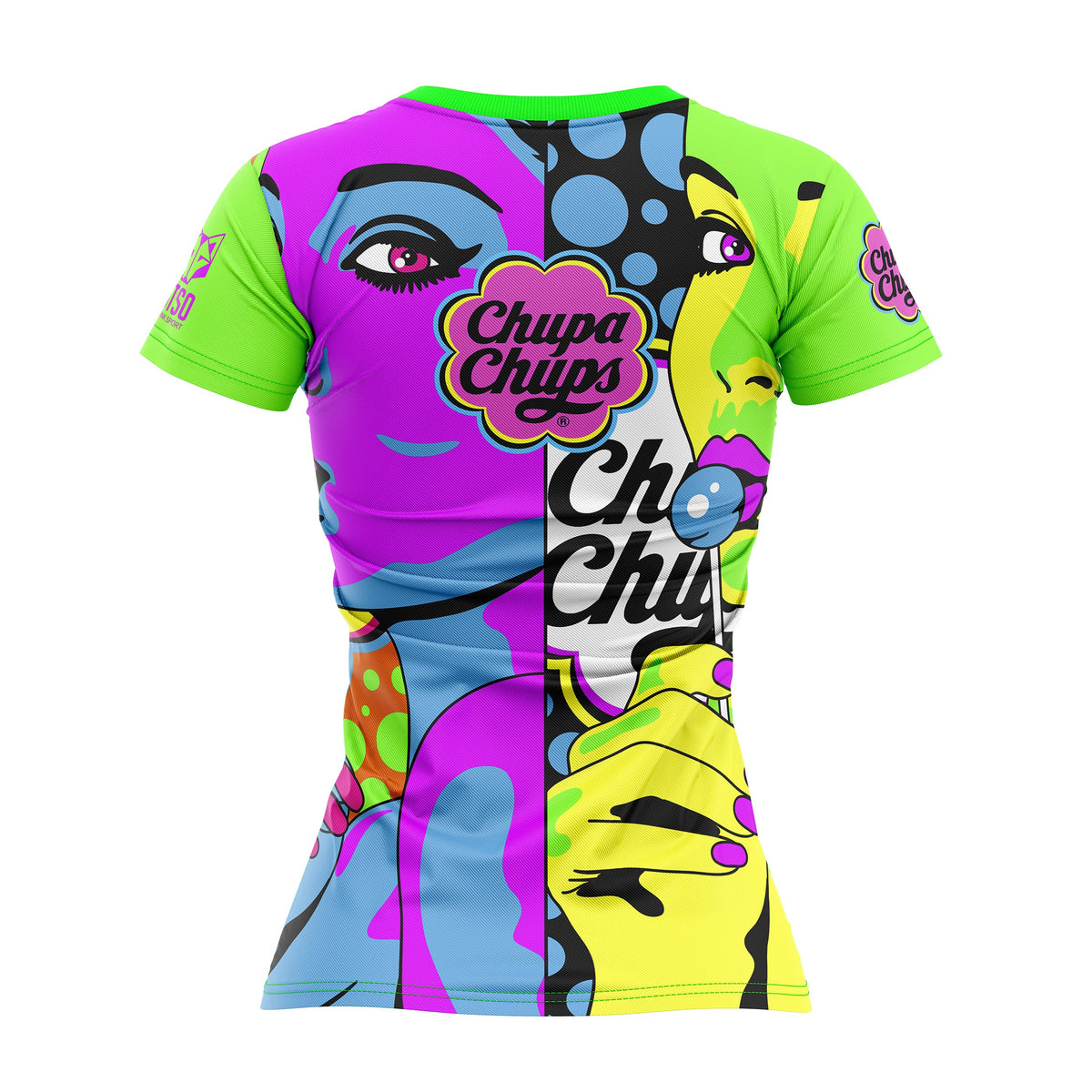 T-shirt Femme manches courtes - Chupa Chups Warhool