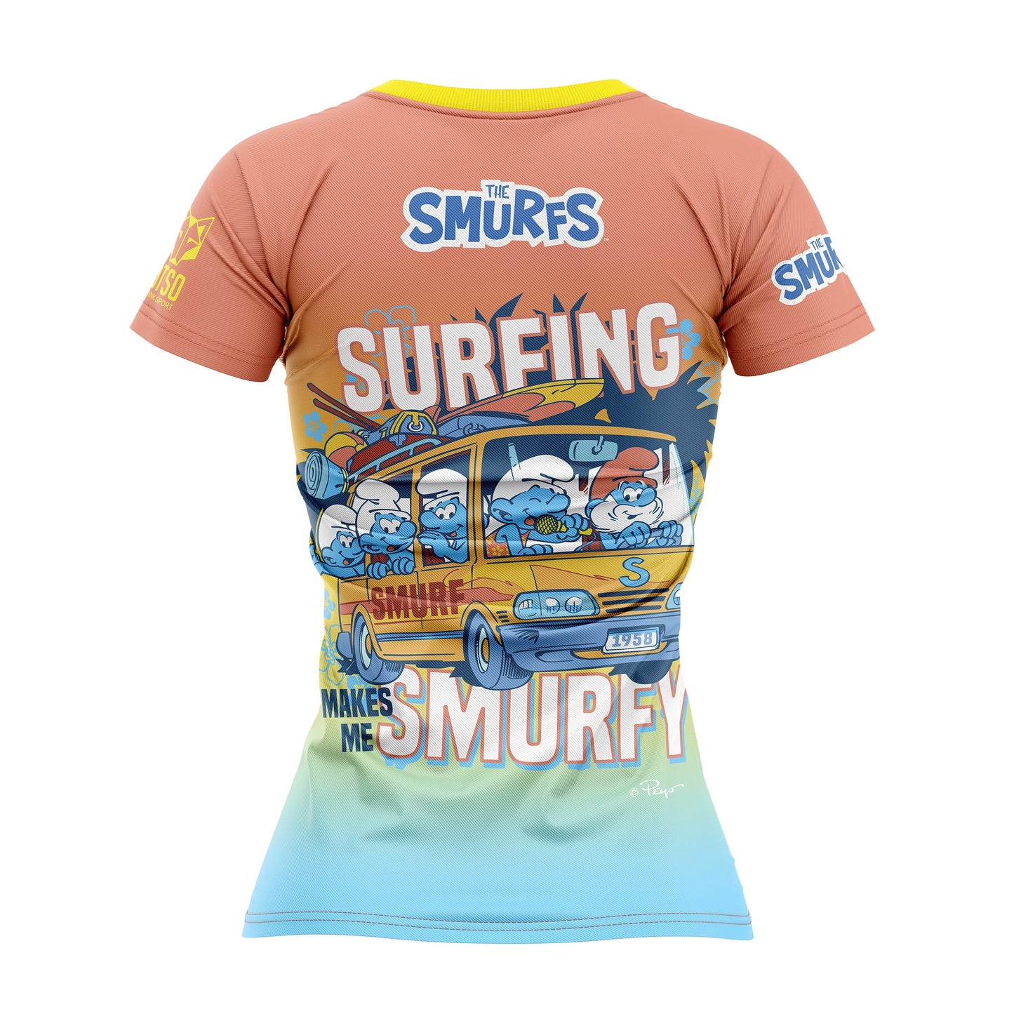 Women's Shirt - Smurf Smurfing