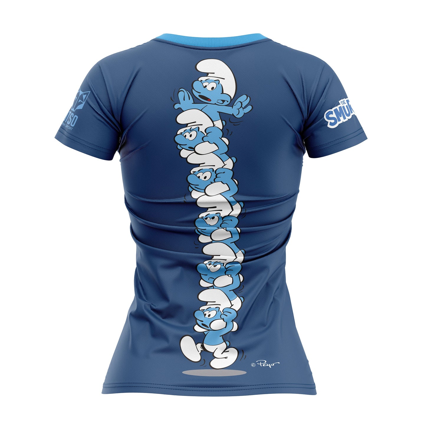 T-Shirt Femme - Smurf Towers
