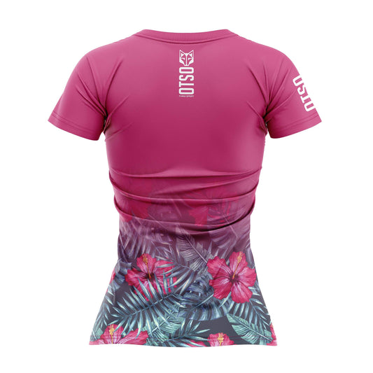 Maglietta donna maniche corte - Tropicale