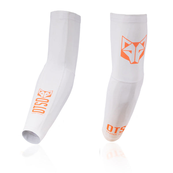 Manchettes - White & Fluo Orange