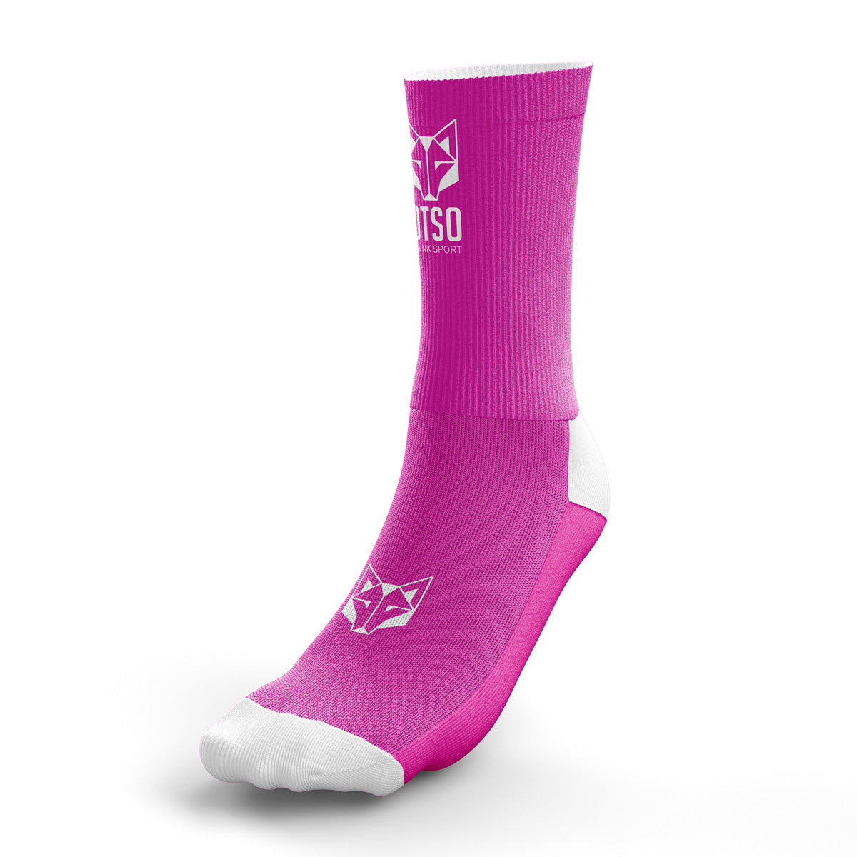 Multisport-Socken halblang - Yepaaa! Pink (Ausverkauf)