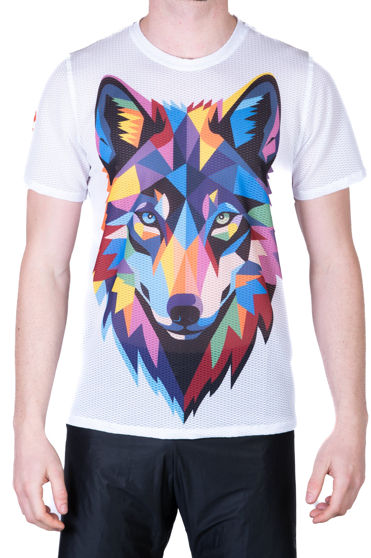 Herren-T-Shirt – Sei ein Wolf