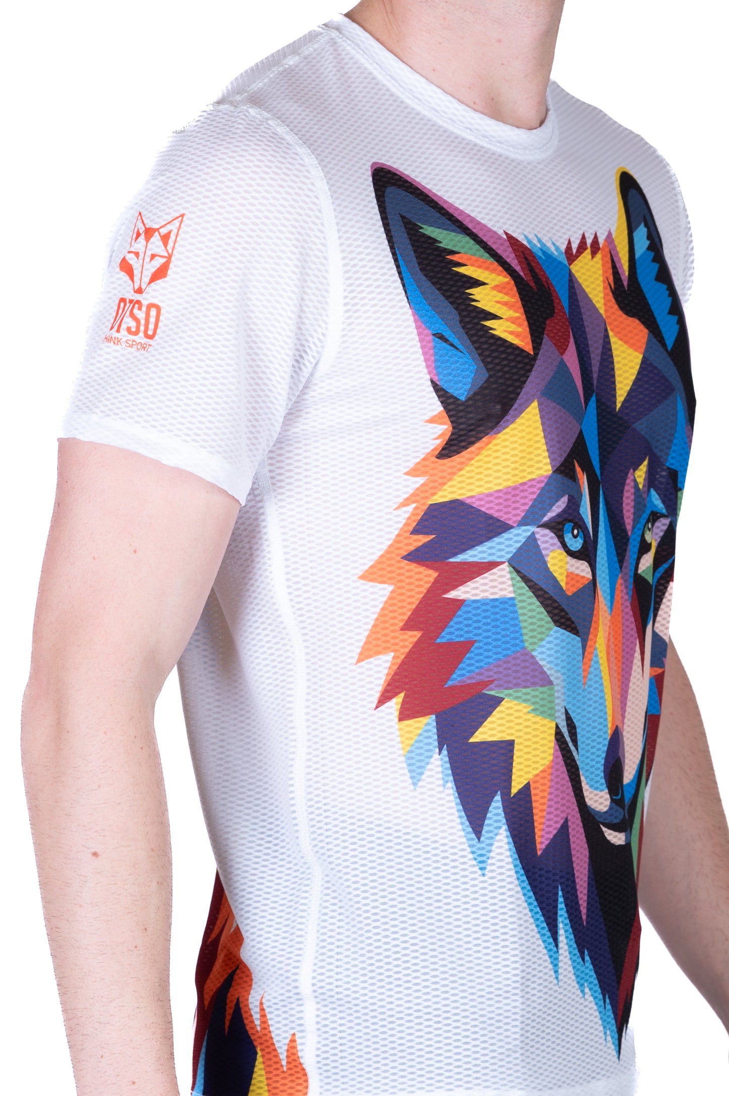 Herren-T-Shirt – Sei ein Wolf