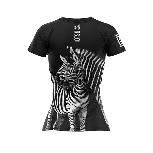 Women's short-sleeve shirt - Zebra
