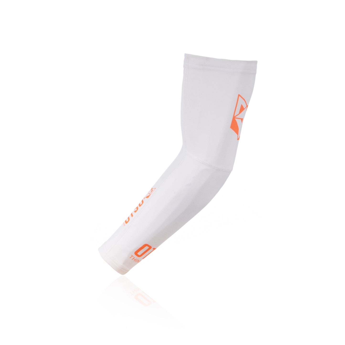 Manchettes - White & Fluo Orange