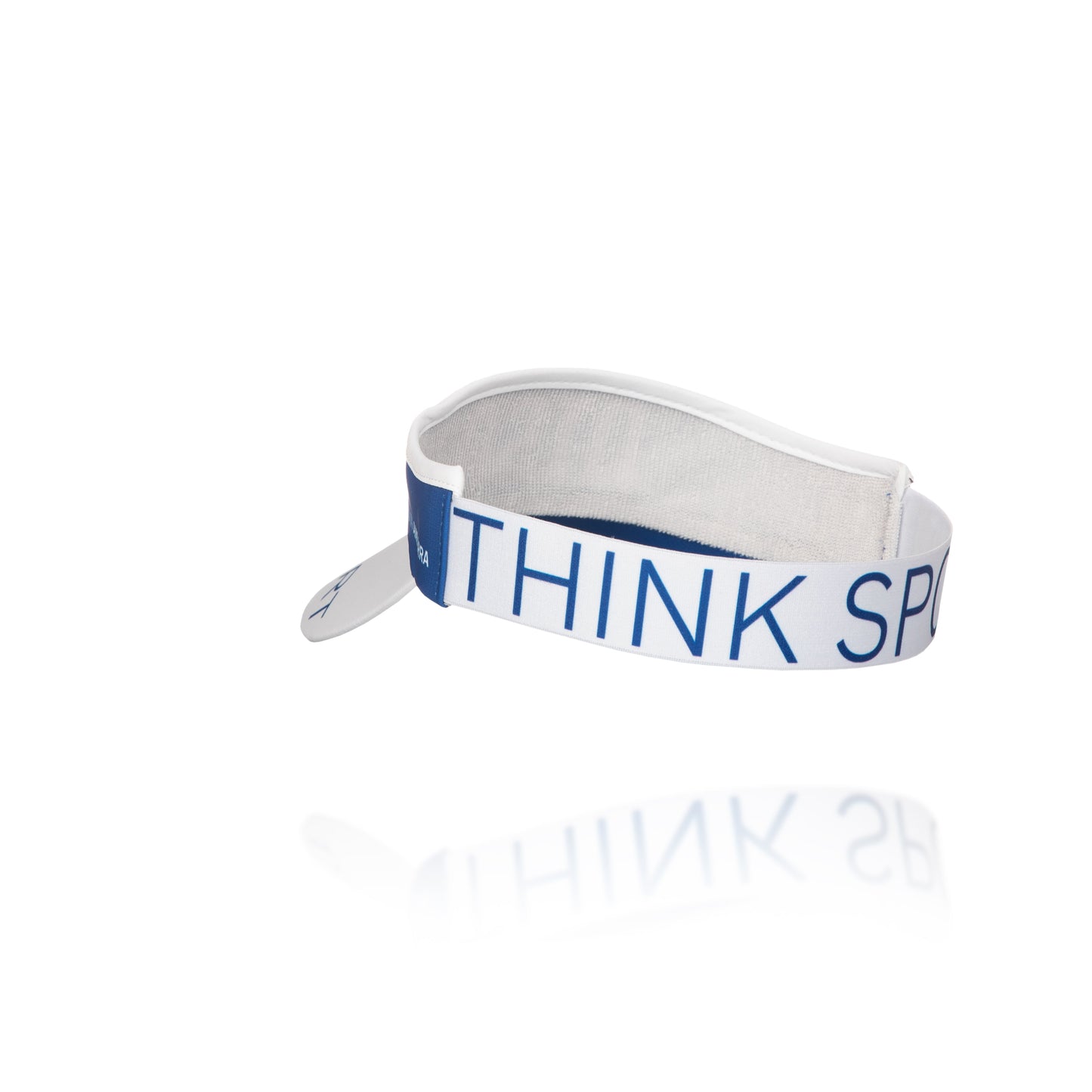 Visière -  Electric Blue & White