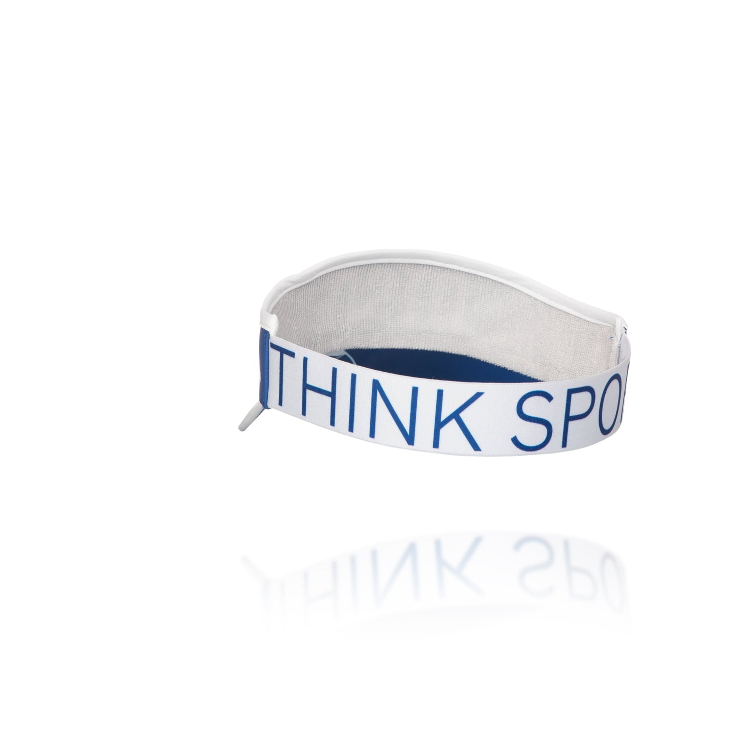 Visière -  Electric Blue & White