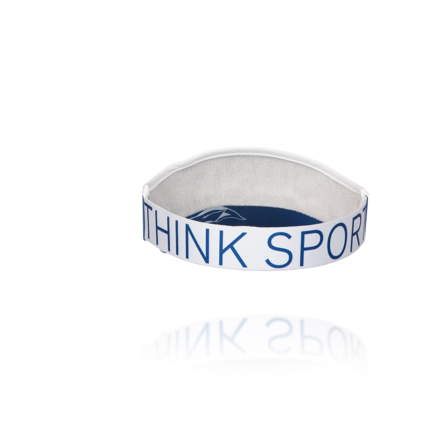 Visière -  Electric Blue & White