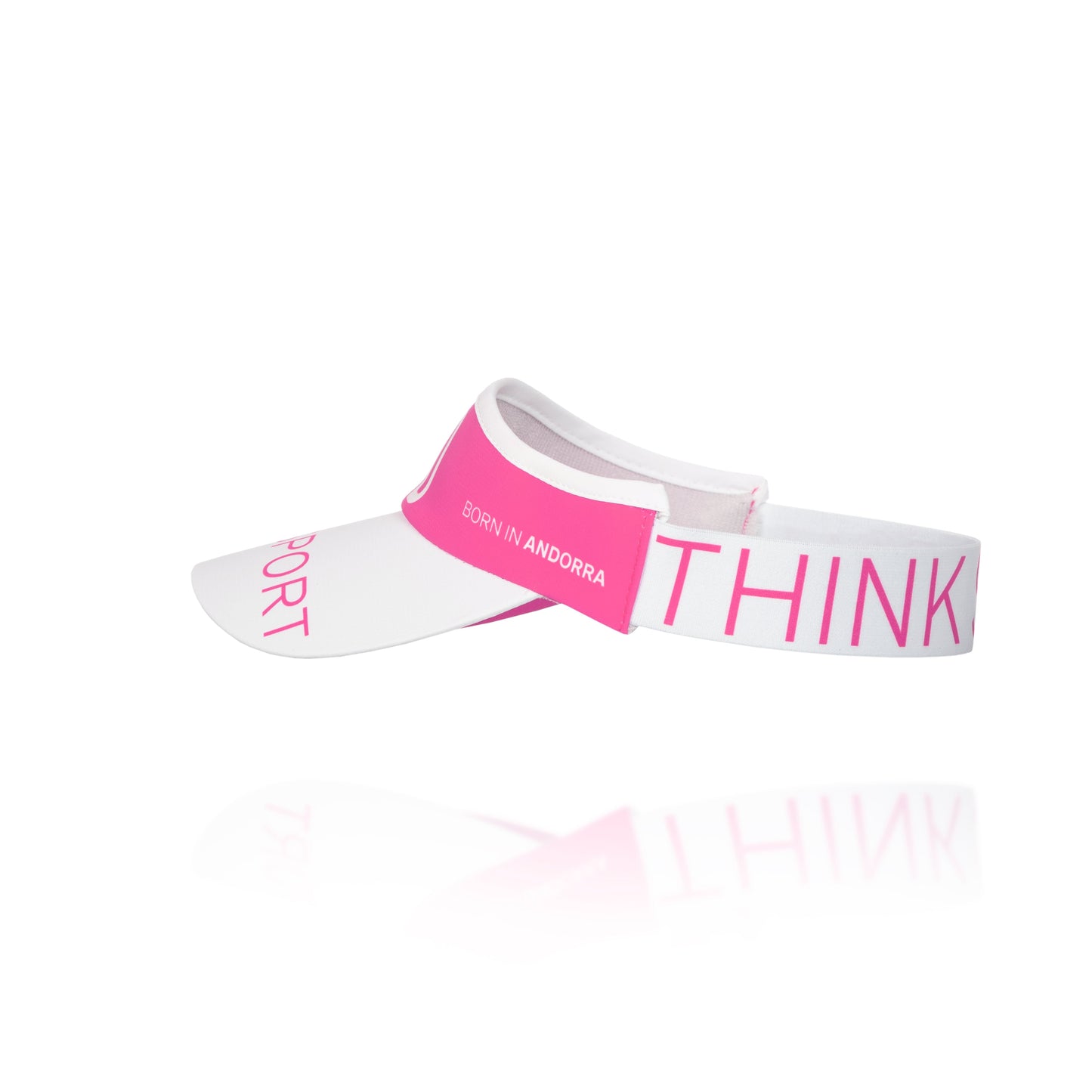 Visières - Fluo Pink & White