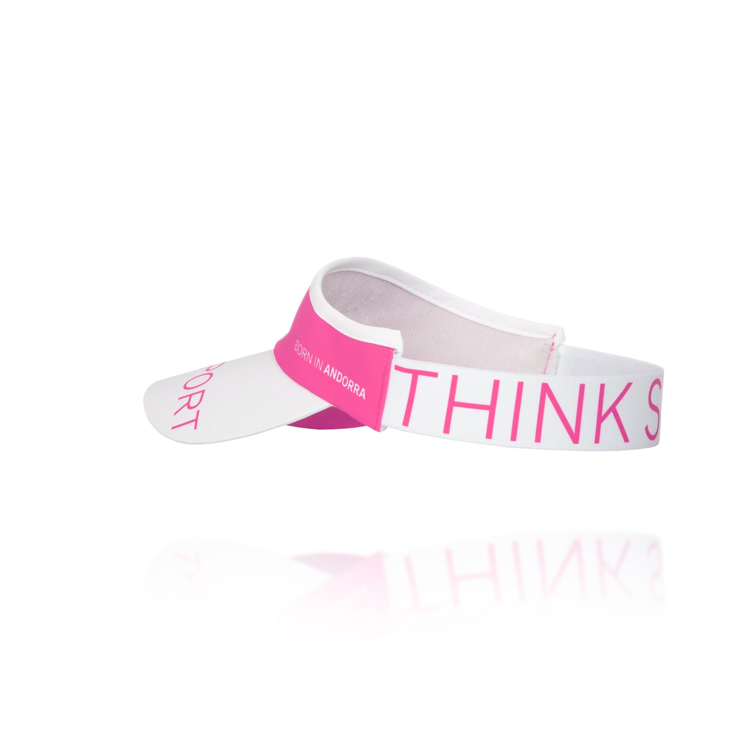 Visières - Fluo Pink & White
