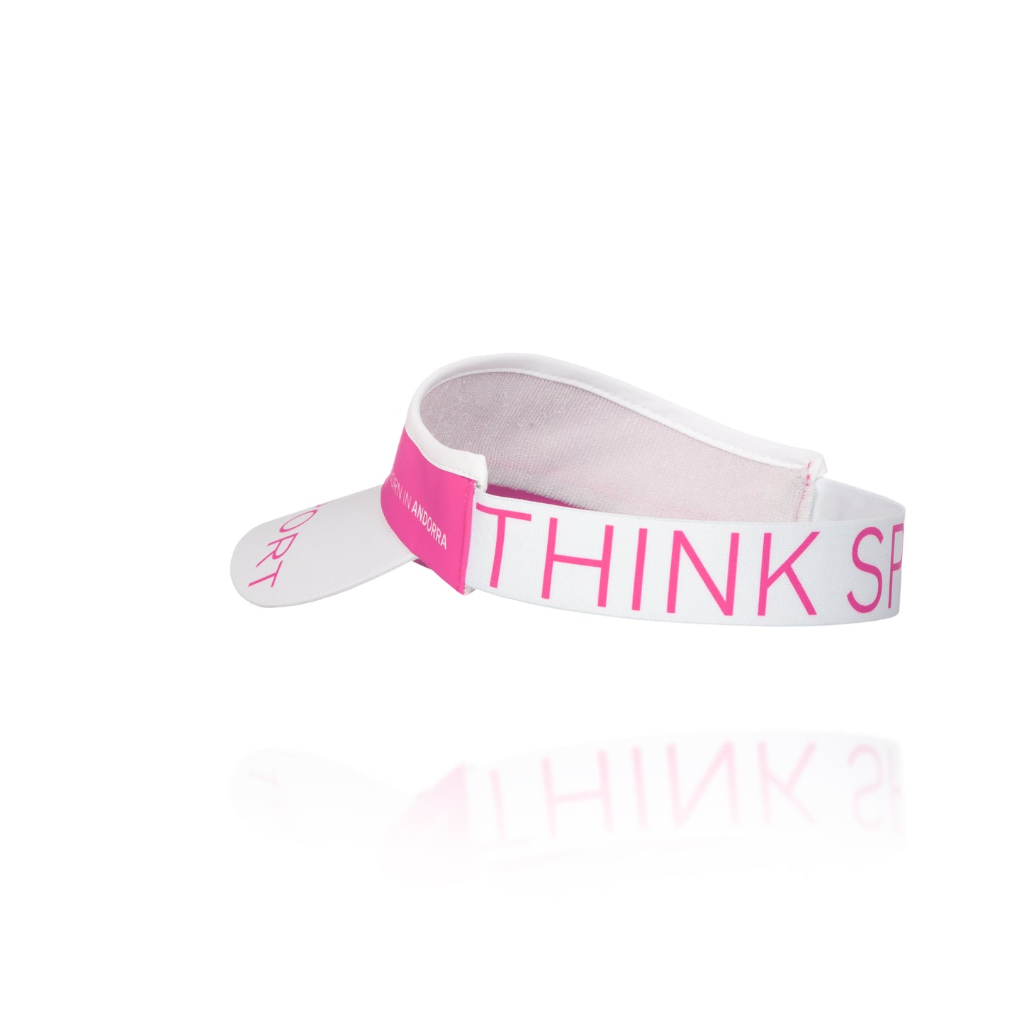 Visières - Fluo Pink & White
