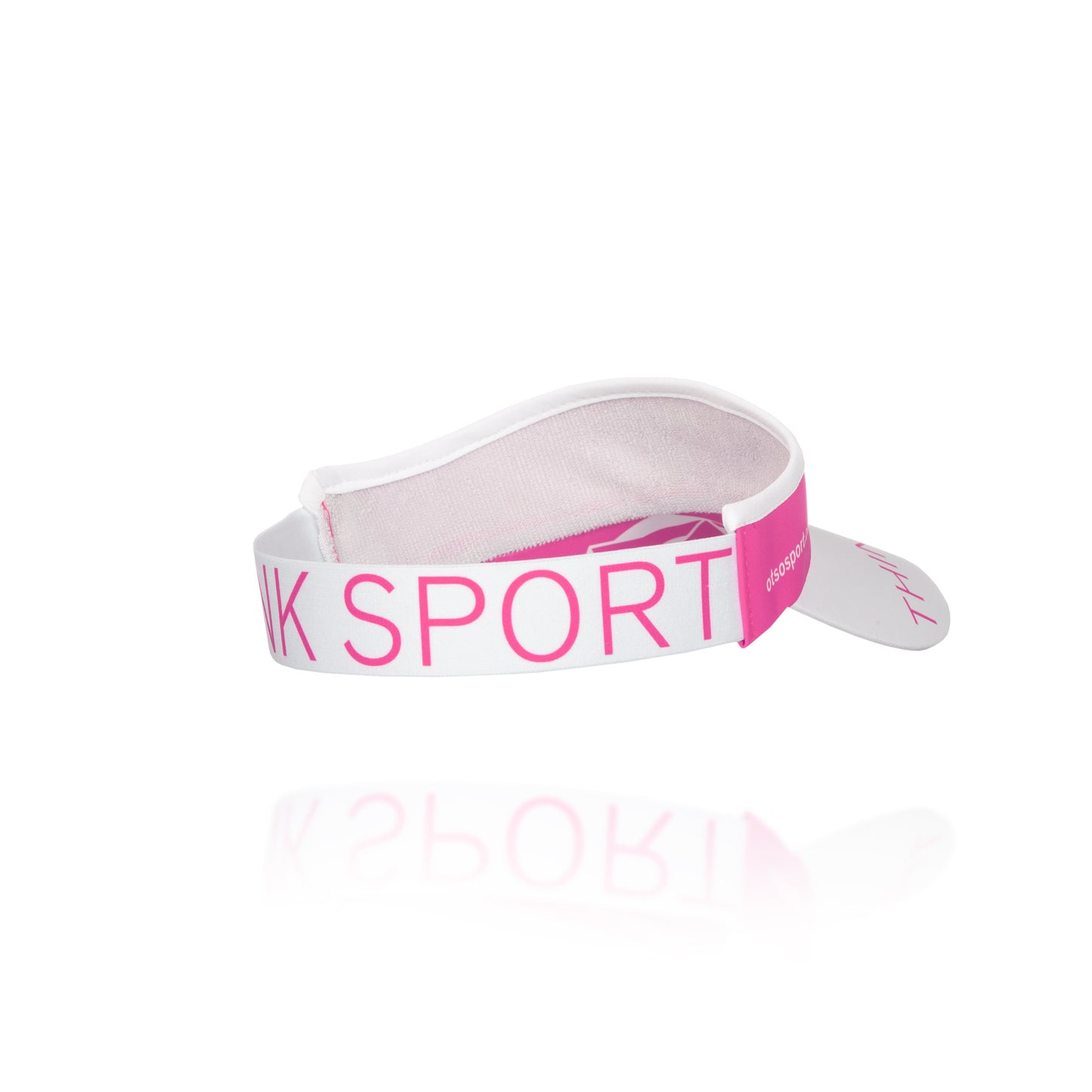 Visières - Fluo Pink & White