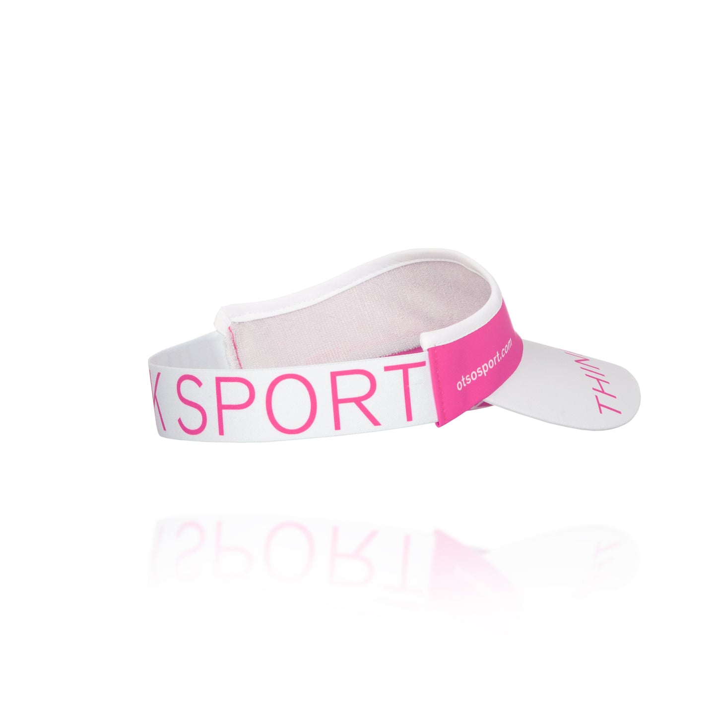 Visières - Fluo Pink & White