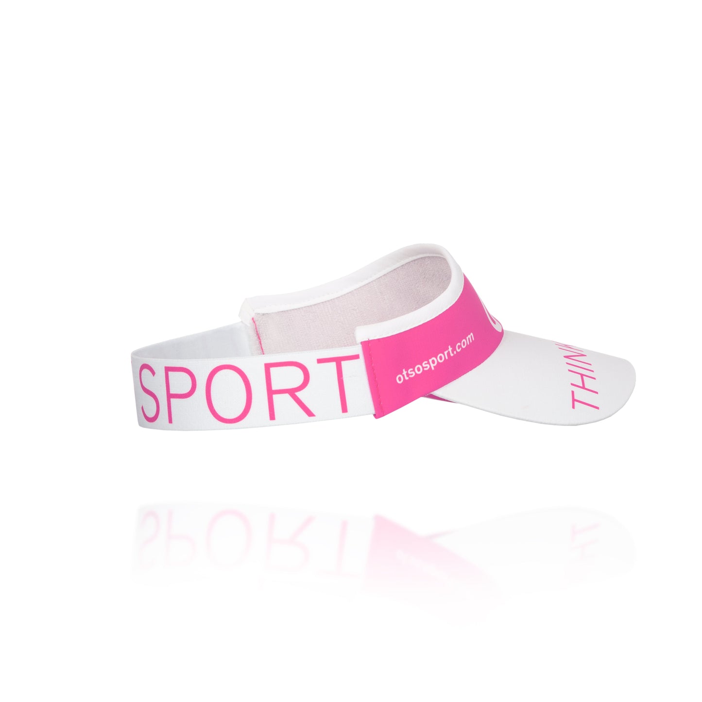 Visières - Fluo Pink & White