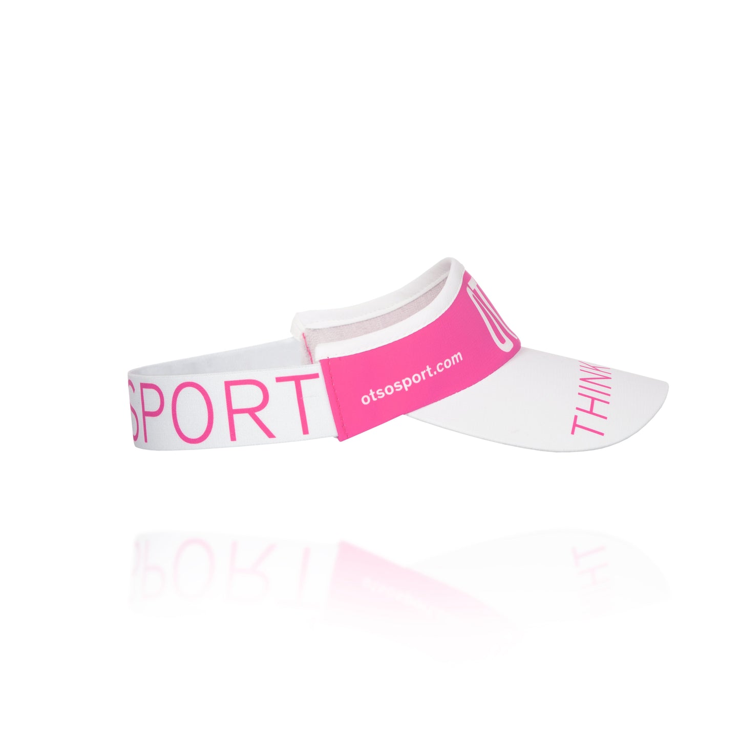 Visières - Fluo Pink & White