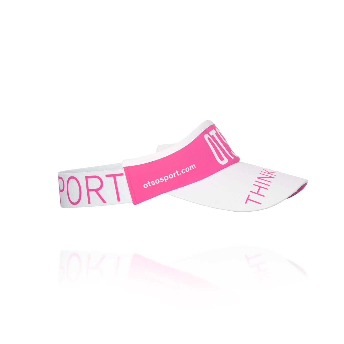 Visières - Fluo Pink & White