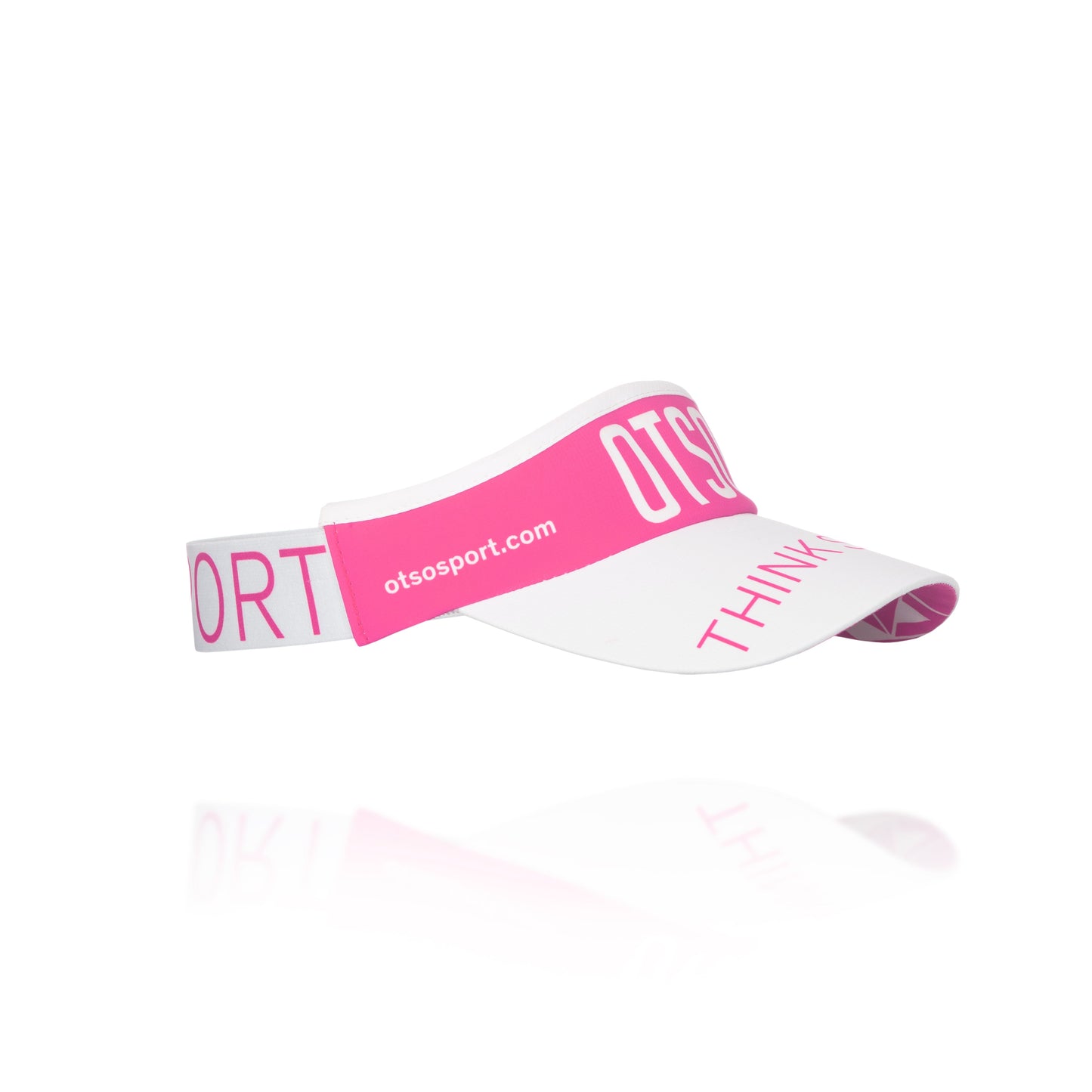 Visières - Fluo Pink & White
