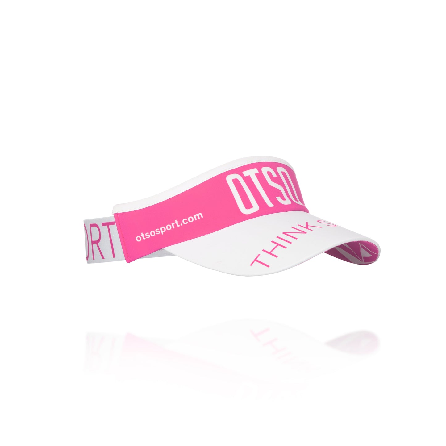 Visières - Fluo Pink & White
