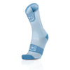 Chaussettes cyclisme hautes - Turquoise & Steel Blue