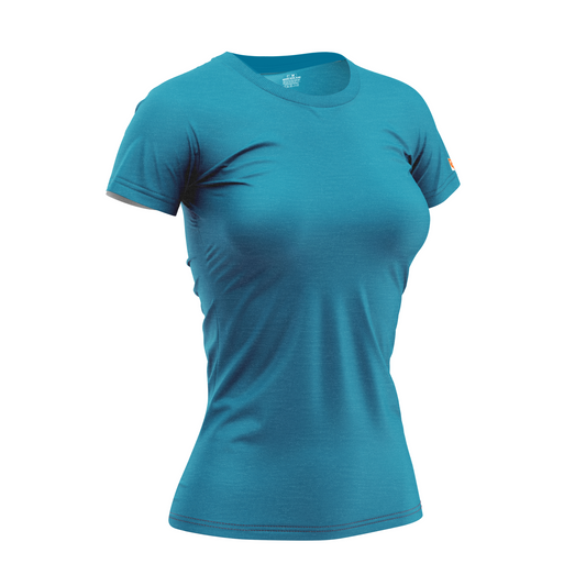 T-shirt laine merino Femme - Kahurangi