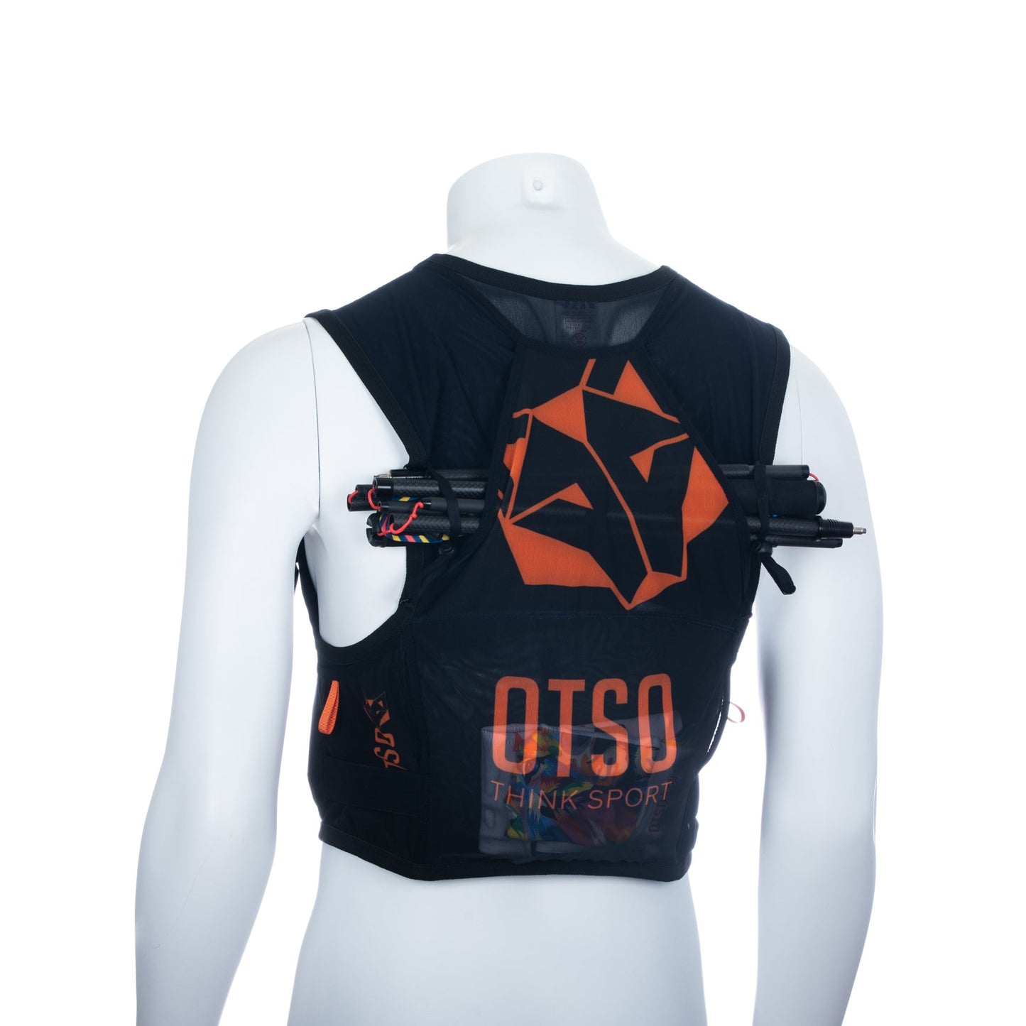 Sac de trail running - Black & Orange