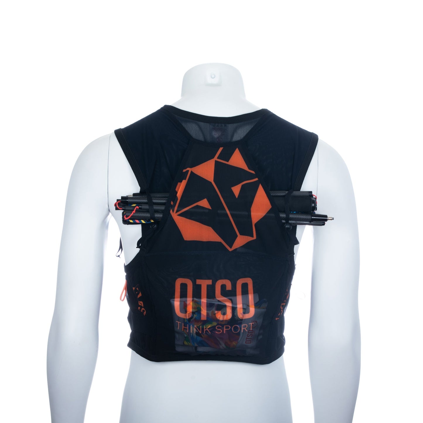 Sac de trail running - Black & Orange