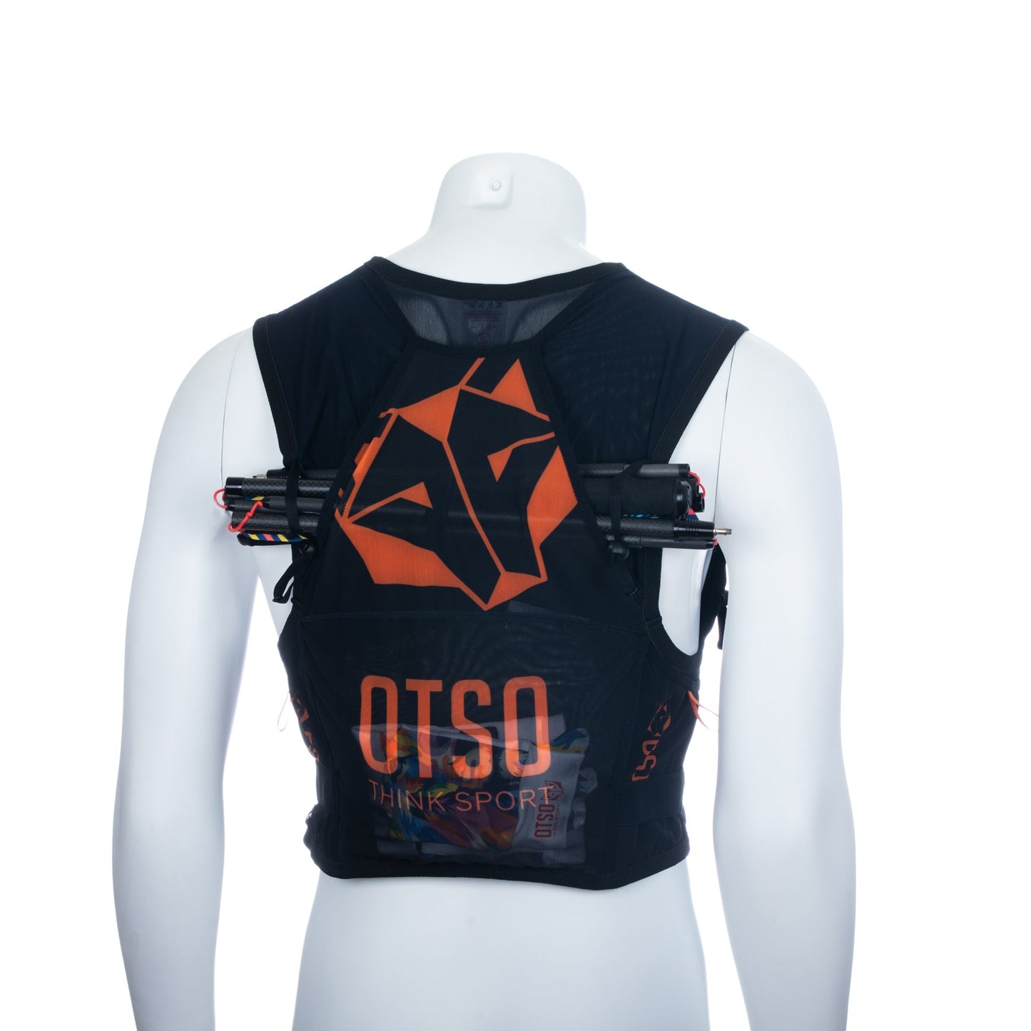 Sac de trail running - Black & Orange