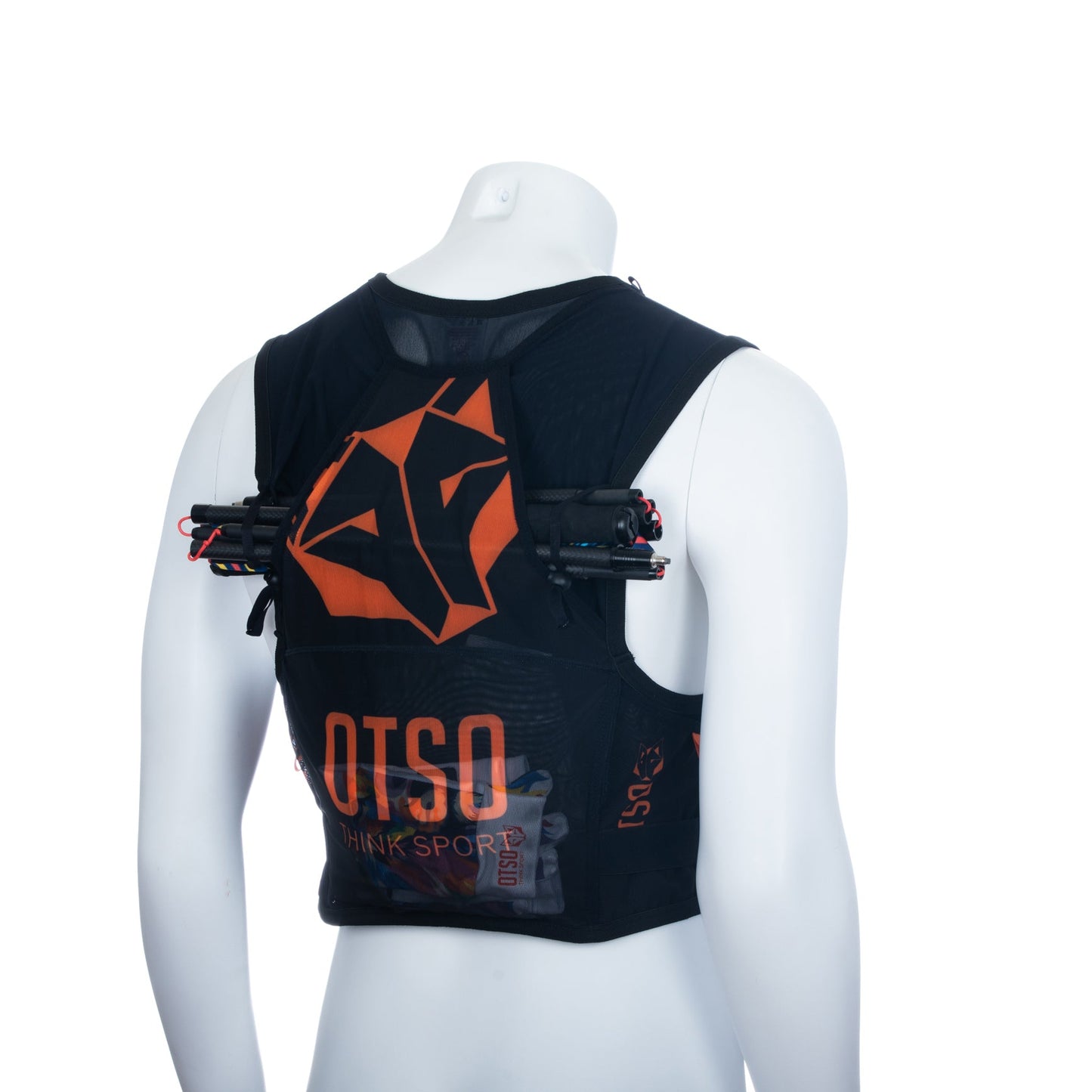 Sac de trail running - Black & Orange
