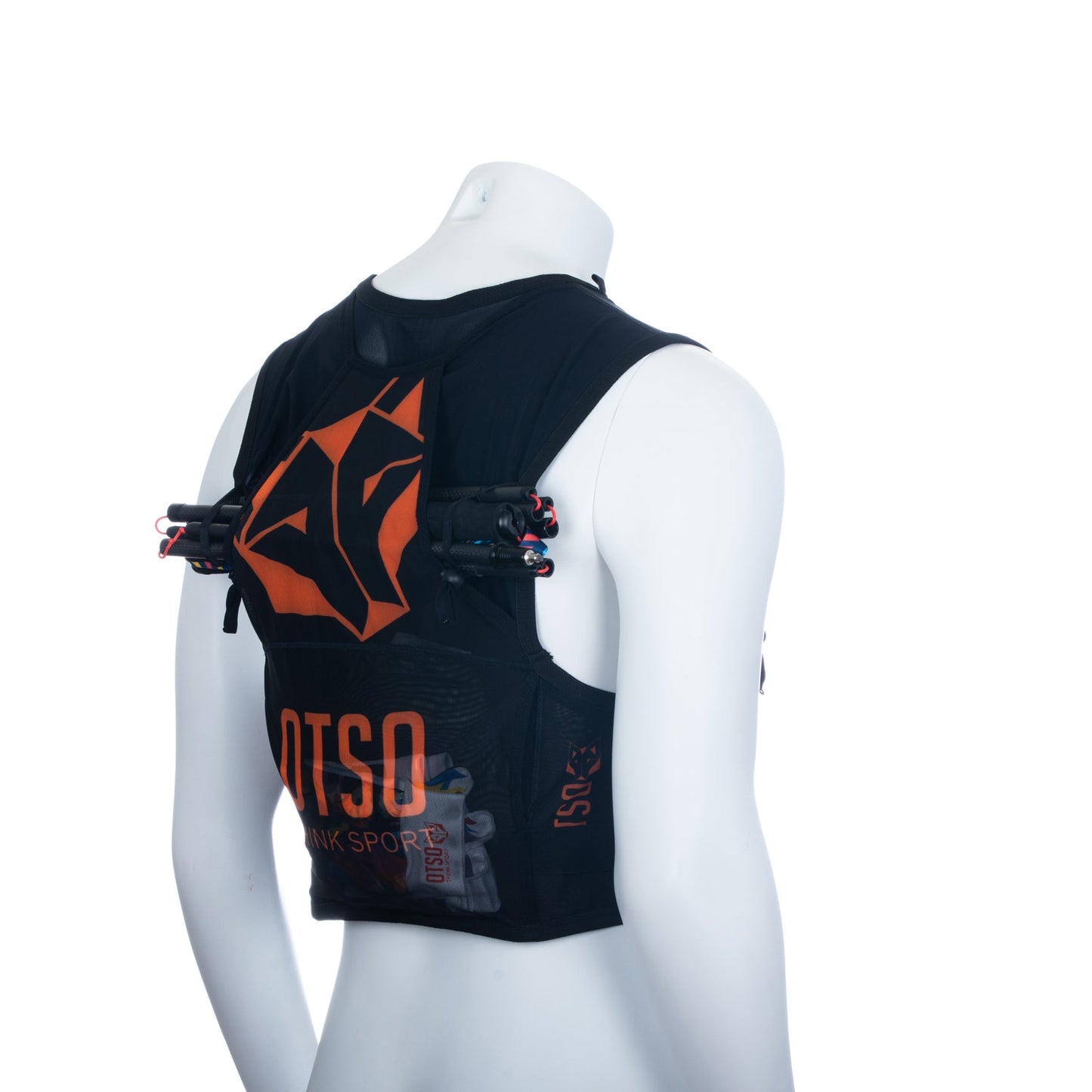 Sac de trail running - Black & Orange