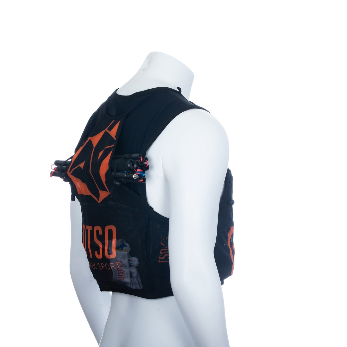 Sac de trail running - Black & Orange