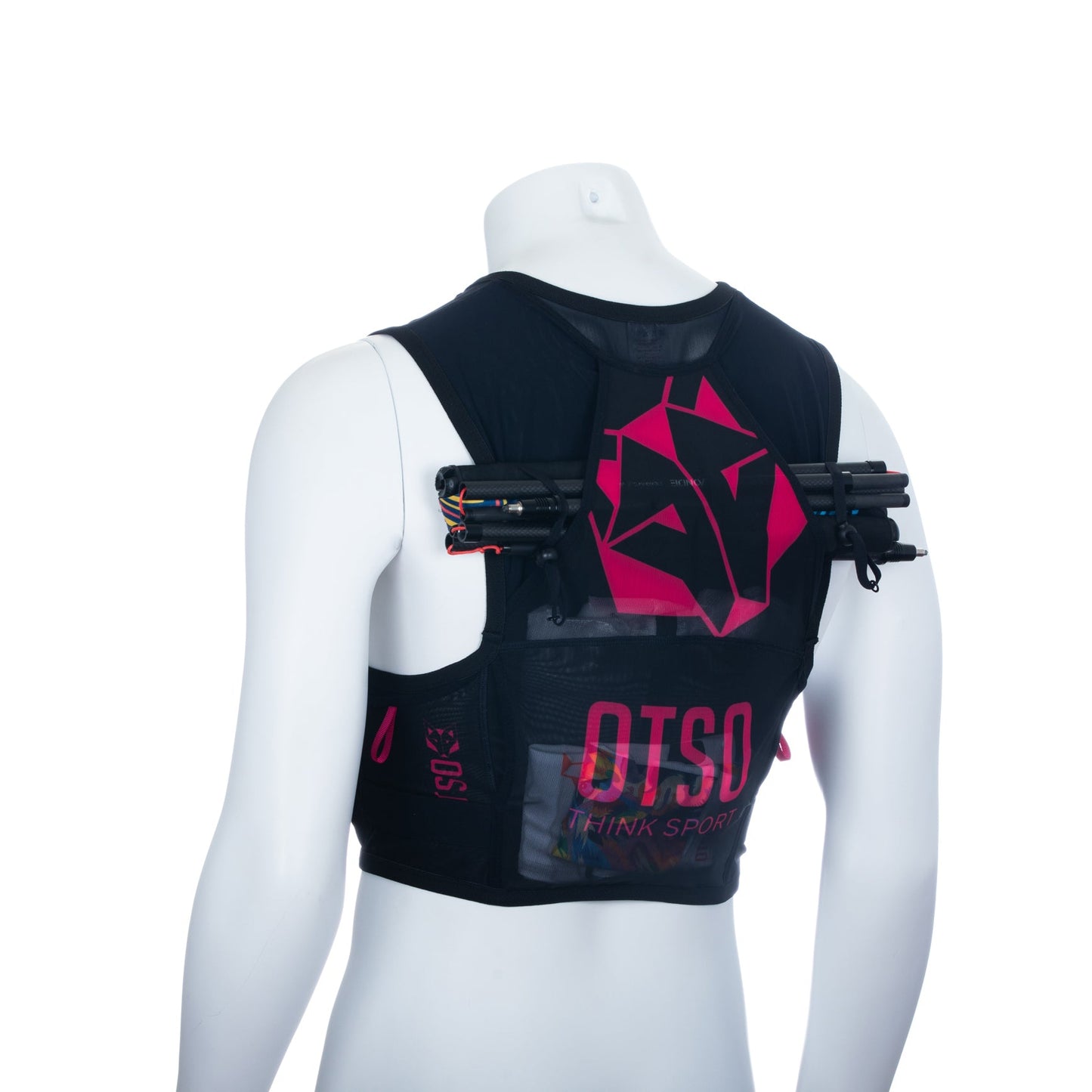 Trail running bag - Black & Pink