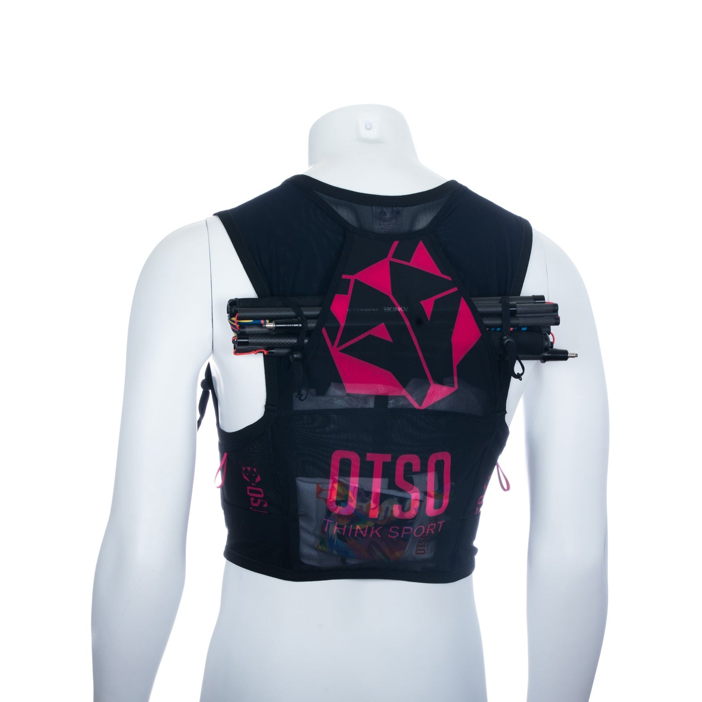Sac de trail running - Black & Pink
