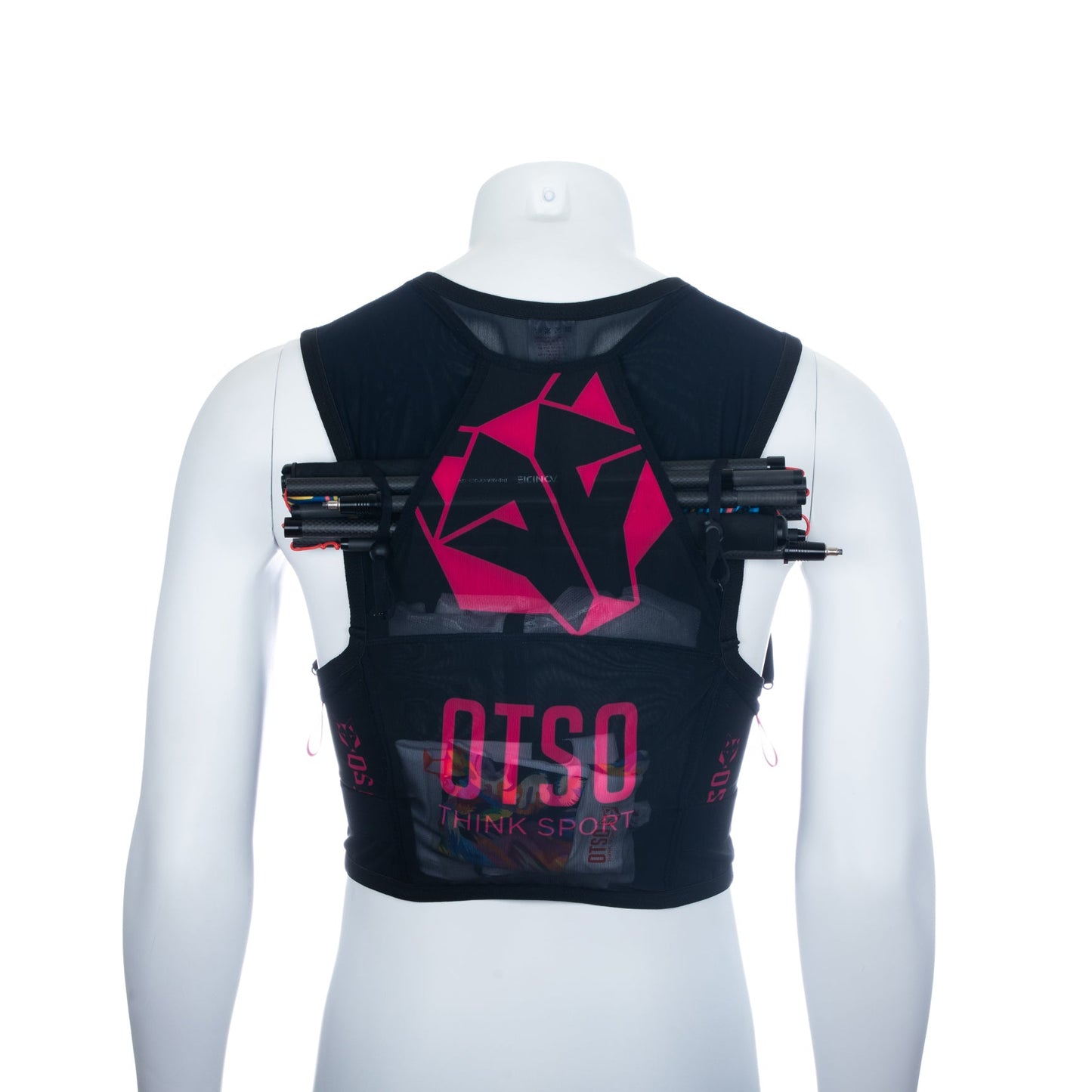 Sac de trail running - Black & Pink