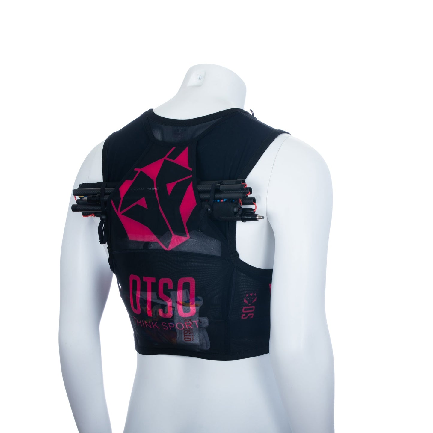 Trail running bag - Black & Pink